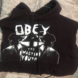 Wasted Youth Obey Hoodie ✨